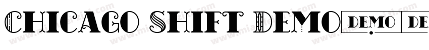 Chicago Shift Demo字体转换
